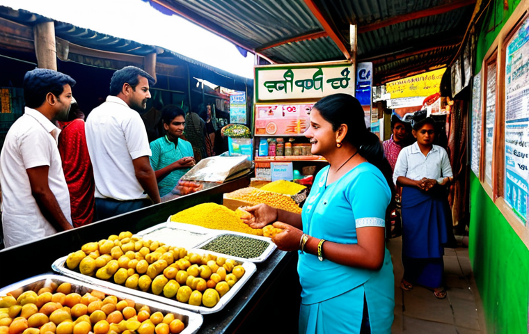 제품의 서비스화 과정과 단계 - **

A vibrant, eye-catching image of a Bengali small business owner (man or woman, appropriate attir...