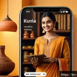 Home 19 서비스형 비즈니스 모델의 발전 방향 - A modern e-commerce interface showcasing a personalized shopping experience for a Bengali customer, ...